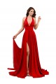 Discount Spandex A-Line Long Sleeveless Criss Cross Open Back Formal Dress