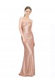 Discount Sequin A-Line Long Sleeveless Low Back Formal Dress