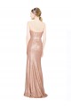 Discount Sequin A-Line Long Sleeveless Low Back Formal Dress