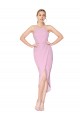 Discount Stretch Crepe Mermaid Knee Length Sleeveless Formal Dress