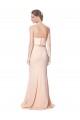 Discount Stretch Crepe Mermaid Long Sleeveless Black Tie Formal Dress