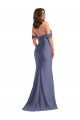 Discount Silky Satin Mermaid Long Sleeveless Low Back Black Tie Plus Size Formal Dress