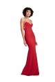 Discount Stretch Crepe Mermaid Long Sleeveless Spaghetti Straps Formal Dress