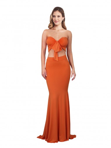 Discount Spandex Mermaid Long Sleeveless Formal Dress