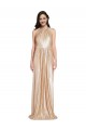 Discount Sequin Sheath Long Sleeveless Formal Gowns