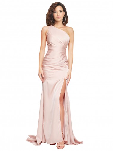 Discount Silky Satin Sheath Long Sleeveless Black Tie Formal Dress