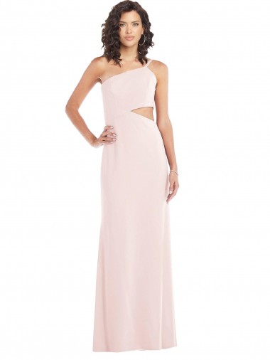 Discount Stretch Crepe Trumpet Long Sleeveless Formal Gowns