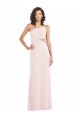Discount Stretch Crepe Trumpet Long Sleeveless Formal Gowns